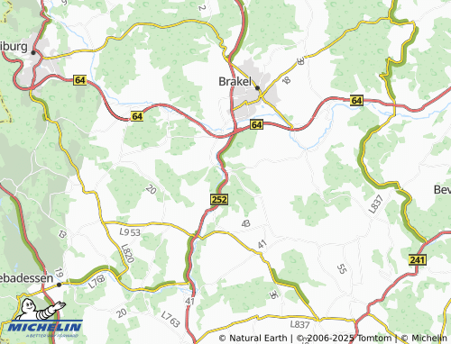 Carte MICHELIN Rheder - ViaMichelin