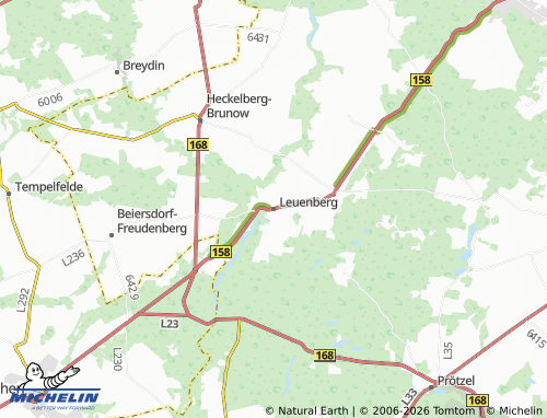 MICHELIN Leuenberg map - ViaMichelin