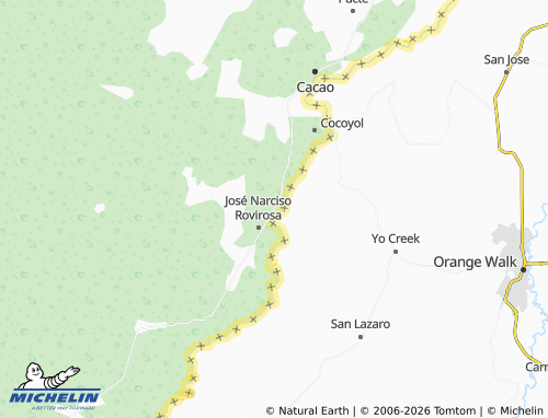 Mappa MICHELIN San Francisco Botes - ViaMichelin