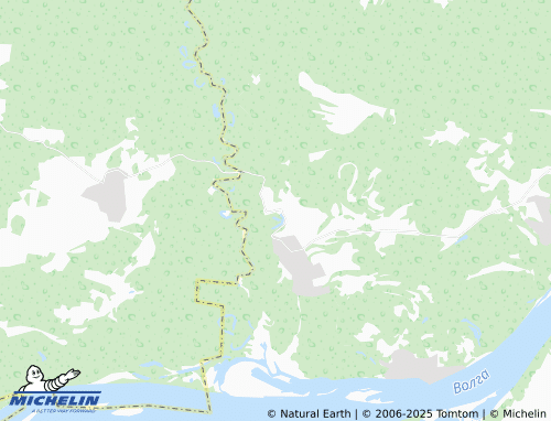 MICHELIN Verkhniy Krasnyy Yar map - ViaMichelin