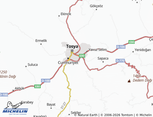 MICHELIN Bahçelievler map - ViaMichelin