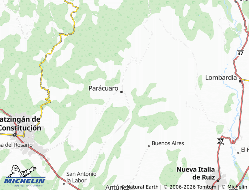 Mapa MICHELIN Niños Héroes - ViaMichelin