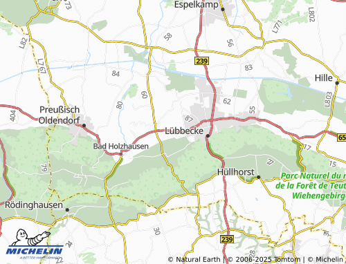 Mapa MICHELIN Wettlage - ViaMichelin