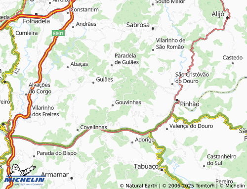 Carte MICHELIN Abrecovo - ViaMichelin