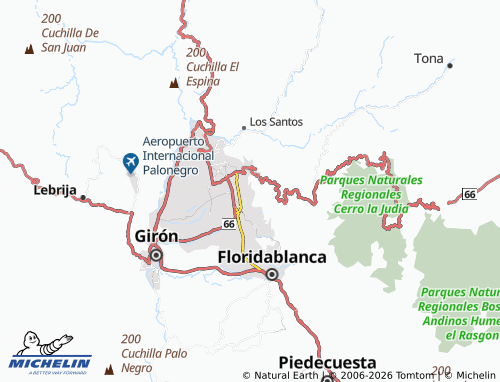 Mappa MICHELIN Los Cedros - ViaMichelin