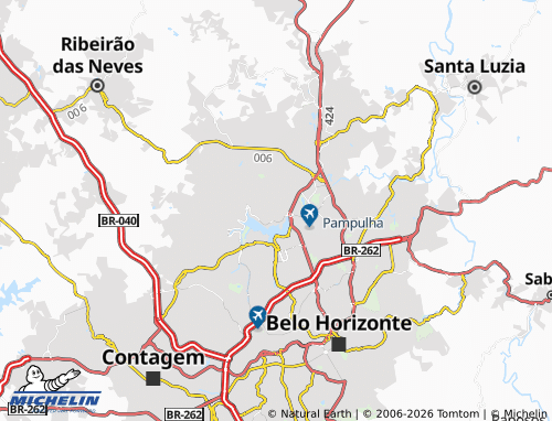 Mappa MICHELIN Santa Amélia - ViaMichelin