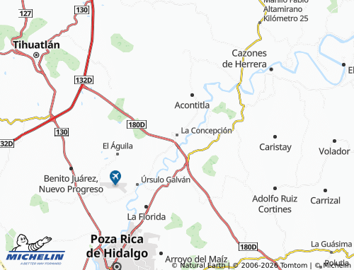 MICHELIN-Landkarte La Concepción - ViaMichelin