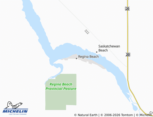 Mappa MICHELIN Regina Beach - ViaMichelin
