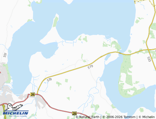 MICHELIN-Landkarte Hald - ViaMichelin