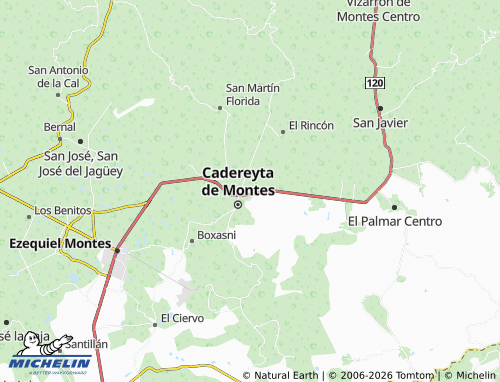 Mapa MICHELIN Llano Blanco - ViaMichelin