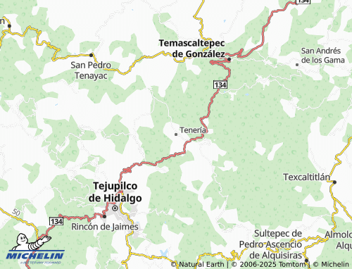 MICHELIN Tenería map - ViaMichelin
