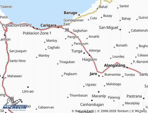 MICHELIN Binibihan map - ViaMichelin
