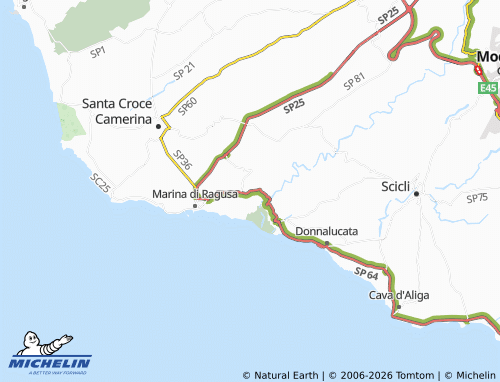 Carte MICHELIN Eredità - ViaMichelin