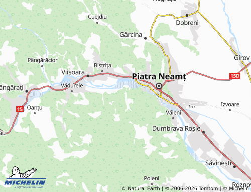 Mappa MICHELIN Doamna - ViaMichelin