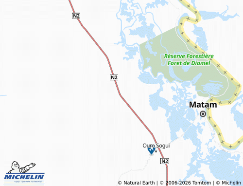 Mapa MICHELIN Sintiou Mogo - ViaMichelin