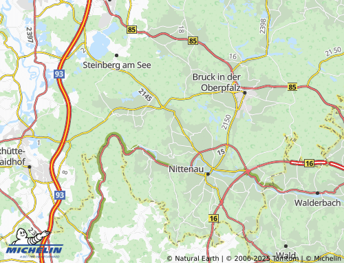 MICHELIN Tiefenhof map - ViaMichelin