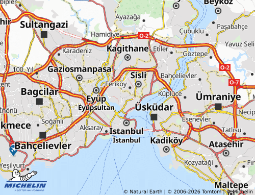 Mapa MICHELIN Bostan - ViaMichelin