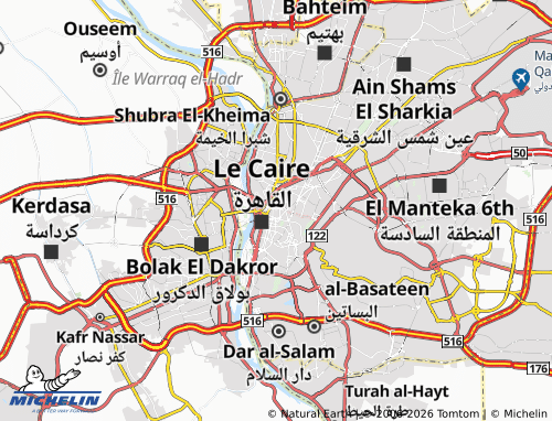 Mapa MICHELIN al-Fawwalah - ViaMichelin