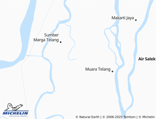 MICHELIN Talang Lubuk map - ViaMichelin