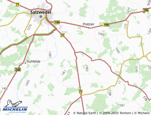 MICHELIN Mahlsdorf map - ViaMichelin