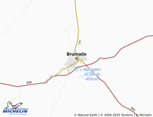 Carte MICHELIN Brumado - ViaMichelin