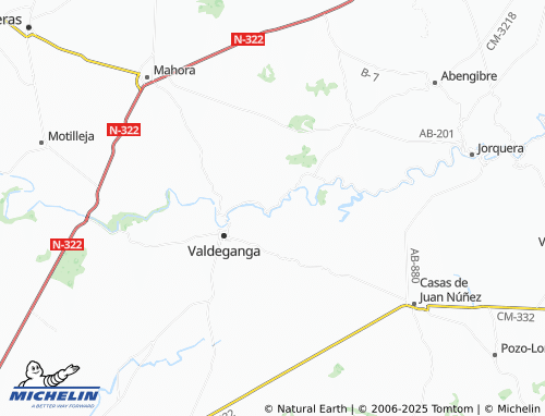 MICHELIN-Landkarte Puente de Torres - ViaMichelin