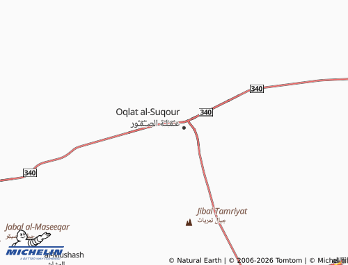 MICHELIN-Landkarte al-Masyaf - ViaMichelin