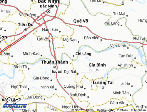 MICHELIN Chi Lăng map - ViaMichelin