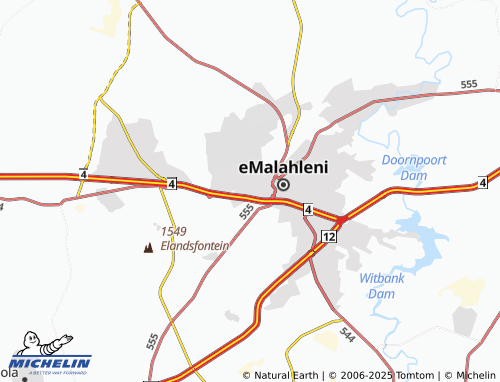 MICHELIN Lynnville map - ViaMichelin