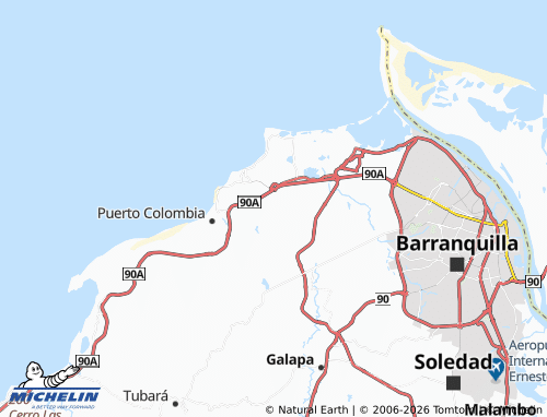 Mappa MICHELIN La Playa - ViaMichelin