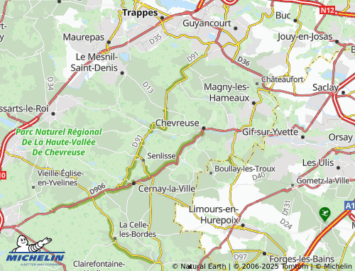 MICHELIN Sargis map - ViaMichelin
