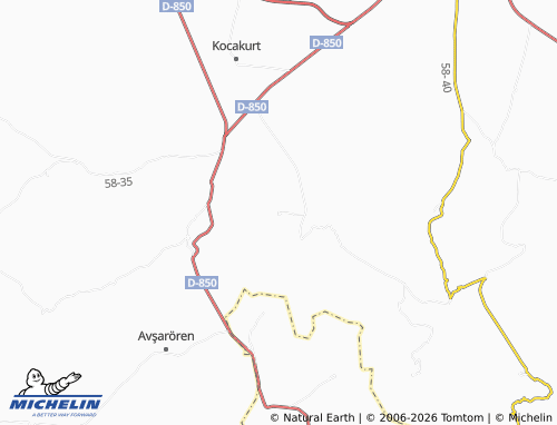 Mappa MICHELIN Hamal - ViaMichelin