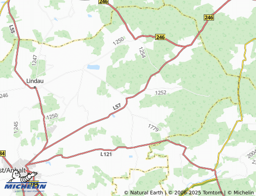 MICHELIN Dobritz map - ViaMichelin