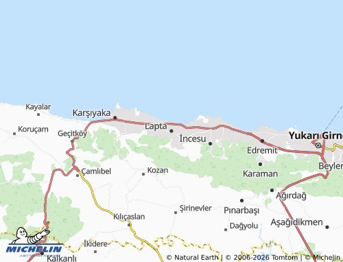 Mappa MICHELIN Lapta I - ViaMichelin