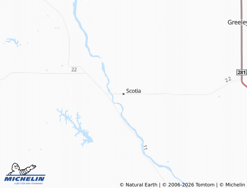 Mapa MICHELIN Scotia - ViaMichelin