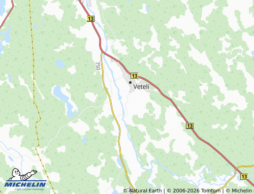 Carte MICHELIN Pakkala - ViaMichelin