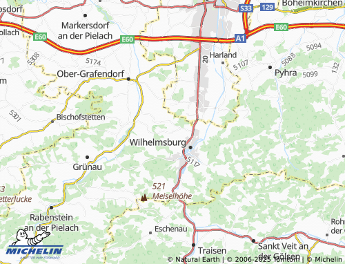 Kaart MICHELIN Pömmern - ViaMichelin