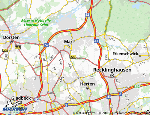 Mapa MICHELIN Steinernkreuz - ViaMichelin