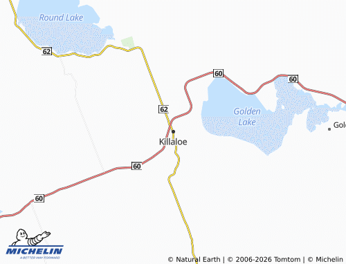 MICHELIN Killaloe map - ViaMichelin