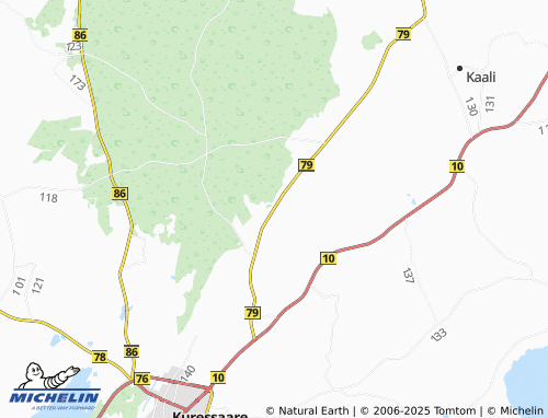 MICHELIN Kiratsi map - ViaMichelin