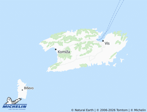 Mapa MICHELIN Borovik - ViaMichelin