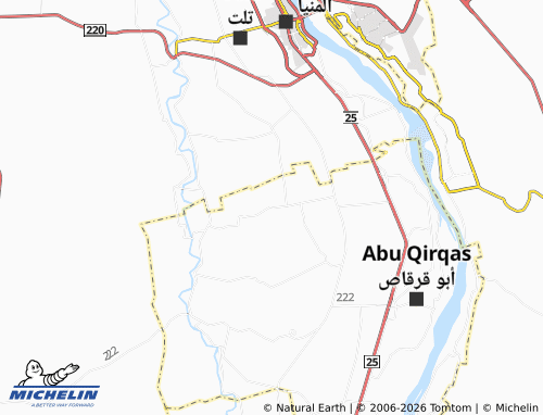 Mapa MICHELIN Bani Mousa - ViaMichelin