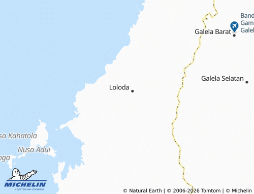 MICHELIN Bakun map - ViaMichelin