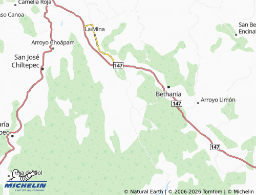Mappa MICHELIN Pueblo Viejo - ViaMichelin