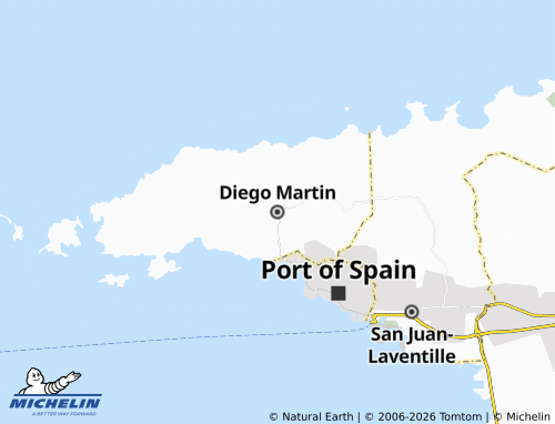 Mapa MICHELIN Diego Martin - ViaMichelin