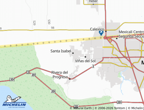 Mapa MICHELIN La Estrella - ViaMichelin