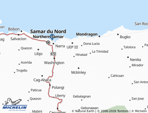 MICHELIN Hinatad map - ViaMichelin