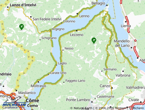 MICHELIN Zelbio map - ViaMichelin