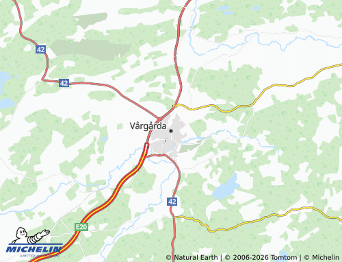 MICHELIN-Landkarte Vårgårda - ViaMichelin