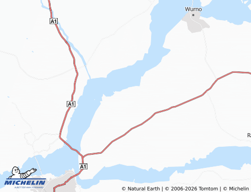 Mappa MICHELIN Siri Badu - ViaMichelin